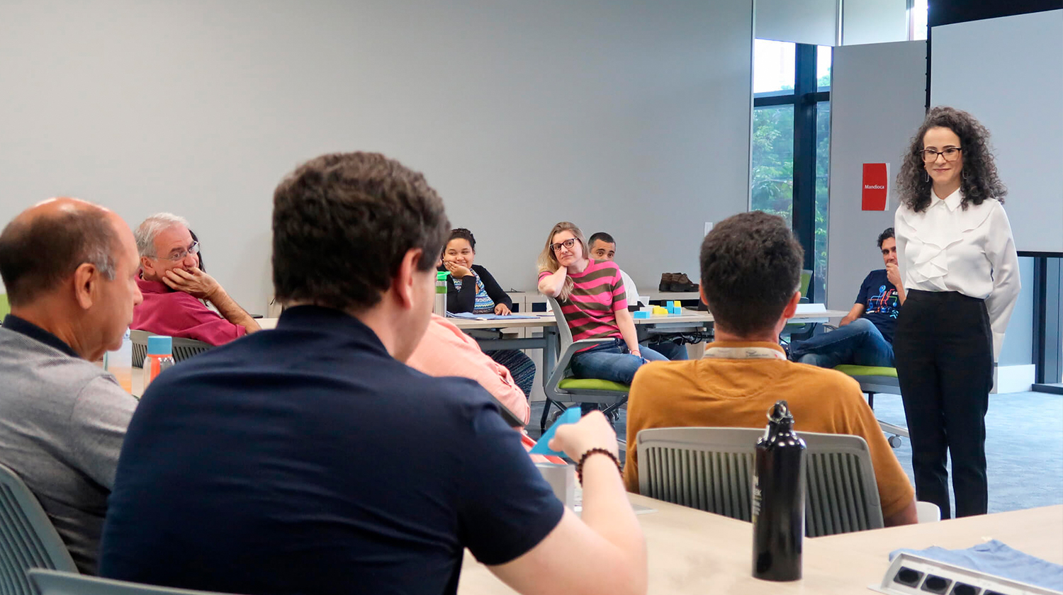Treinamento de soft skills para engenheiros da PepsiCo conduzido pela Destrava