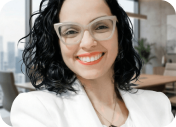 Foto do perfil da Ângela Garcia, uma das criadoras do game Mosaiko.