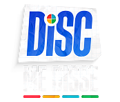 Imagem da logo do game presencial corporativo Disc me Disse da Destrava.